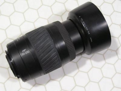 70-210mm AF zoom lens (35mm), Minolta Maxxum ɑlpha & SONY ɑlpha “A” mount