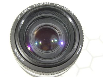 70-210mm AF zoom lens (35mm), Minolta Maxxum ɑlpha & SONY ɑlpha “A” mount