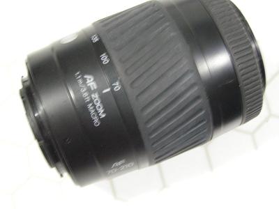 70-210mm AF zoom lens (35mm), Minolta Maxxum ɑlpha & SONY ɑlpha “A” mount