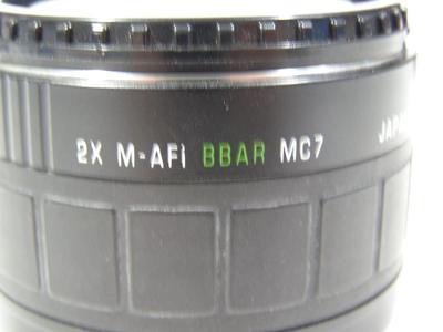 TAMRON-F AF 2X tele-converter FOR Minolta Maxxum ɑlpha & SONY ɑlpha “A” lens mount
