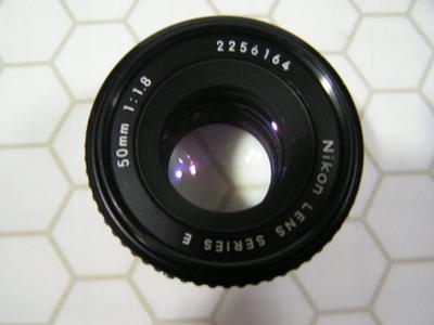 Nikon 50mm f:1.8(22) (35mm) Series 'E' AI-S super compact normal lens