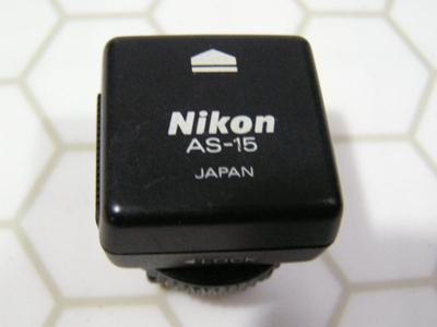 Nikon hot shoe flash sync adapter #AS-15. For off camera flash