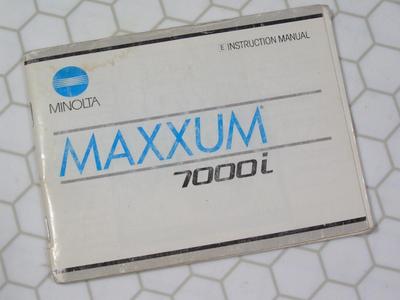 (2of2) Minolta Maxxum ɑlpha 7000i 35mm high performance Pro/Am camera