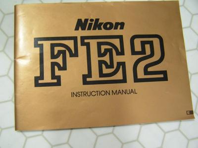 Nikon FE2 w/ MD-12 motor drive & accessories