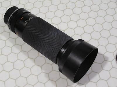 Tamron Super-Tele 2 lens system to 600mm.