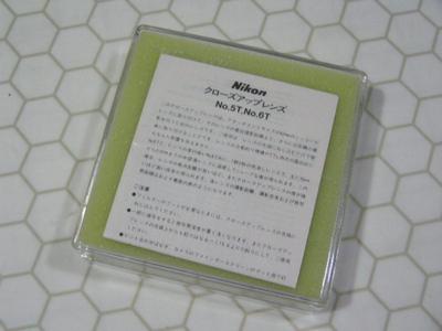 Nikon No. 6T close-up (macro) attachment lens with 62mm attaching thread.