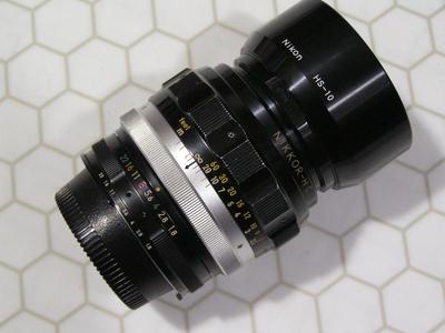 Nikon 85mm f:1.8(22) lens, factory AI'd (1st gen, 3rd iteration, C model)