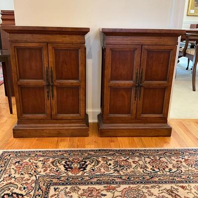 K1175 Drexel Herritage Grandtour Console Cabinets
