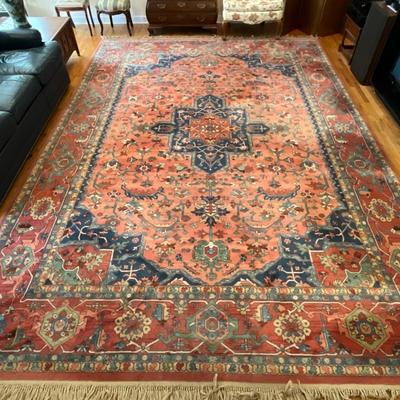 L1178 Karastan Medallion Serapi Oriental Rug