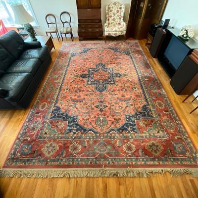 L1178 Karastan Medallion Serapi Oriental Rug