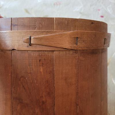 Antique Wood Firkin (BD-EL)
