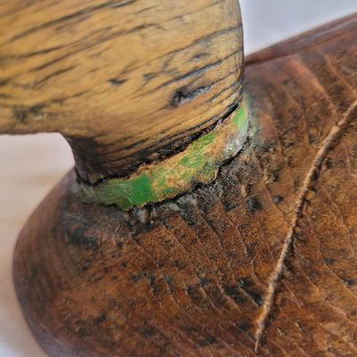 Hand Carved Duck Decoy (BD-EL)