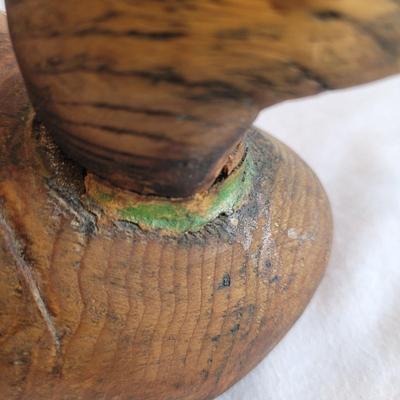 Hand Carved Duck Decoy (BD-EL)