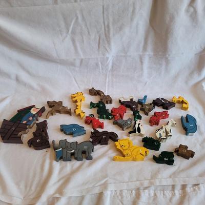 Wooden Noah's Ark Puzzle (BD-EL)
