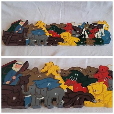 Wooden Noah's Ark Puzzle (BD-EL)