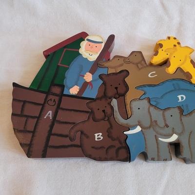 Wooden Noah's Ark Puzzle (BD-EL)