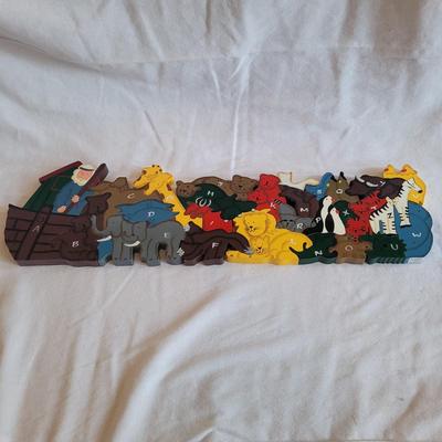 Wooden Noah's Ark Puzzle (BD-EL)