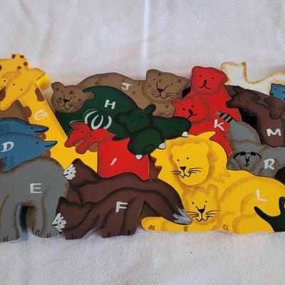 Wooden Noah's Ark Puzzle (BD-EL)