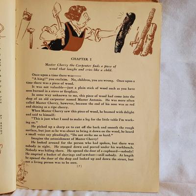 1940s Edition Pinocchio Hardback (BD-EL)