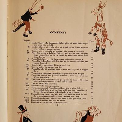 1940s Edition Pinocchio Hardback (BD-EL)
