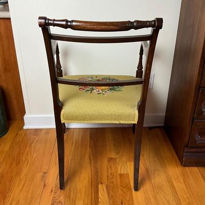 L1206 Vintage Needlepoint Arm Chair