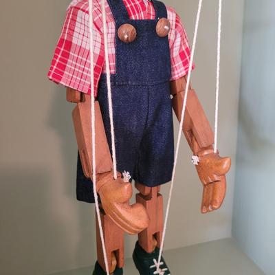 Green Hat Pinocchio Marionette (BD-EL)
