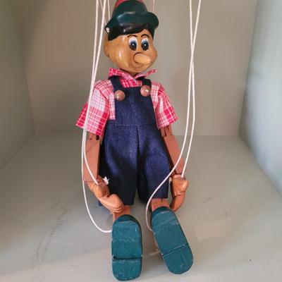 Green Hat Pinocchio Marionette (BD-EL)