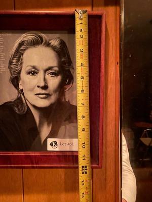 Vintage Framed Print - Meryl Streep