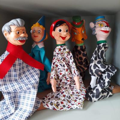 Pinocchio Hand Puppets with Stand (BD-EL)