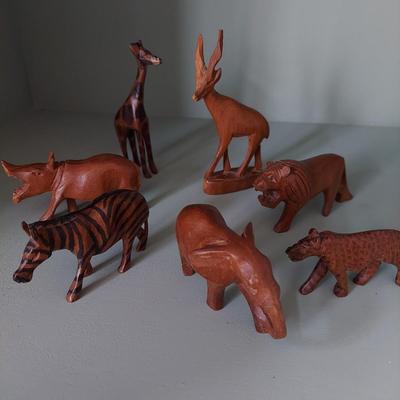 Hand Carved Wooden Animal Toys (BD-EL)