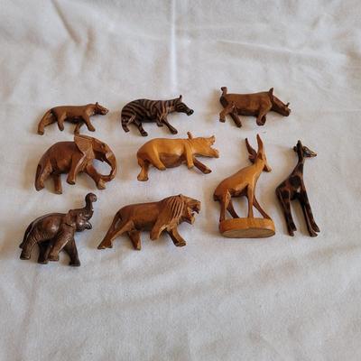 Hand Carved Wooden Animal Toys (BD-EL)