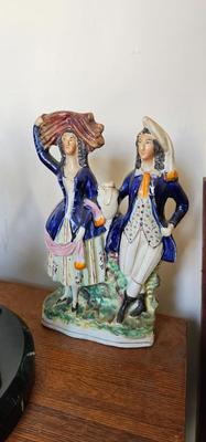 Staffordshire -- Couple After the Harvest