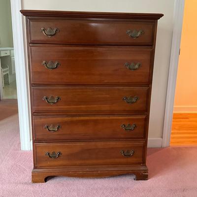 M1214 Cherrywood Jamestown Taylor Made Dresser Desk