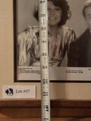 Vintage Framed Art - Mel Brooks and Anne Bancroft