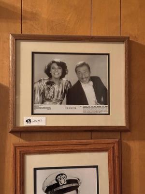Vintage Framed Art - Mel Brooks and Anne Bancroft