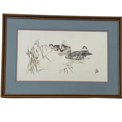 M1224 Signed and Numbered Mallard Print by J. Swan