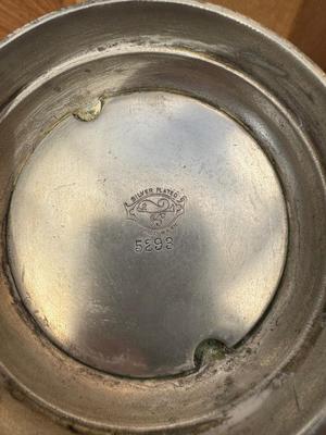 Vintage Set of 2 Silver Plated Candlesticks