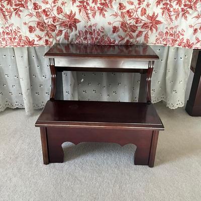 UBR1237 Bombay Mahogany Bed Steps