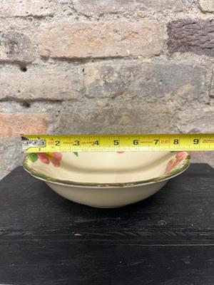 Desert Rose Dessert Plates and Vegetable Bowls