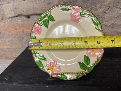 Desert Rose Dessert Plates and Vegetable Bowls
