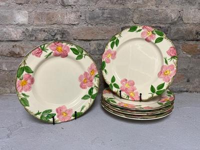 Desert Rose Dinner Plates
