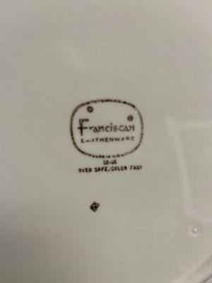 Desert Rose Dinner Plates