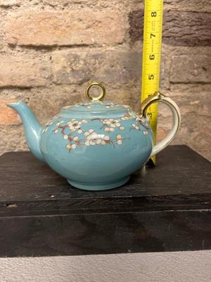 Turquoise Floral Vintage Tea Set