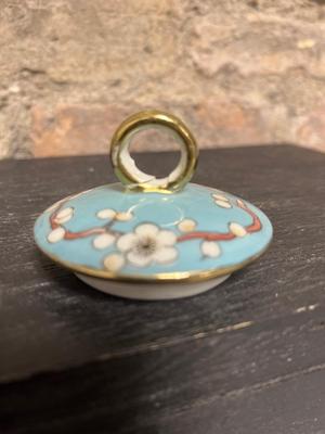Turquoise Floral Vintage Tea Set