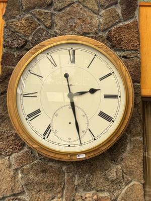 Vintage Howard Miller Clock 42" in Diameter - Works