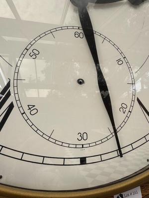 Vintage Howard Miller Clock 42" in Diameter - Works