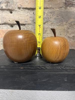 Candy Dish and Turned Apples