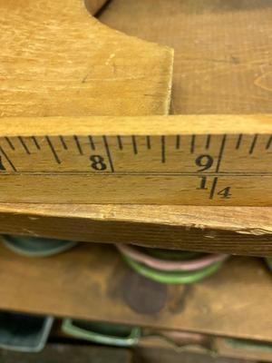 Vintage Handmade Pine Step Stool or small bench