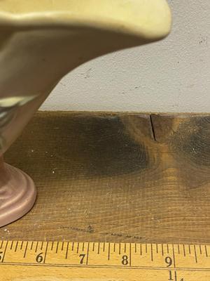 2 Hull Pottery Cornucopia flower vases