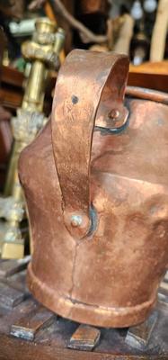 Copper Collection, Folk art Rooster pan/mold, Vintage Tea Pot, Two Handled Imperial Russian Vase